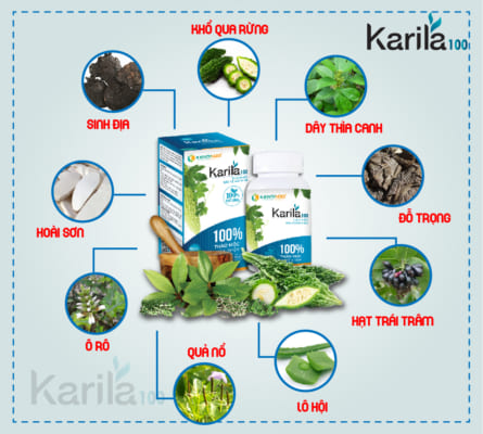 Karila có thành phần tự nhiên 100%